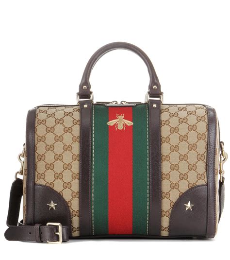 gucci canvas shoulder bag|Gucci shoulder bag vintage.